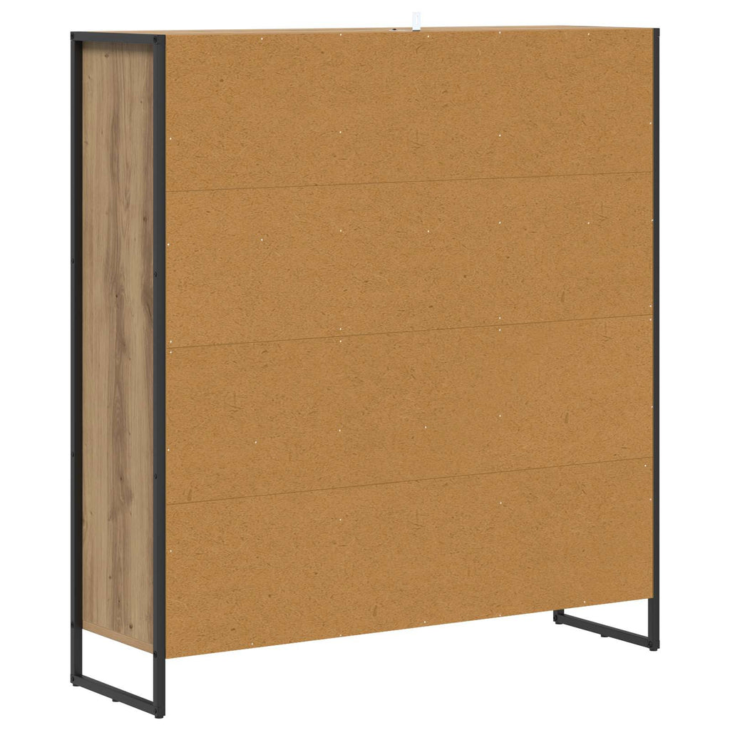 Bücherregal Kunsthandwerk Eiche 99,5 x 30 x 108,5 cm