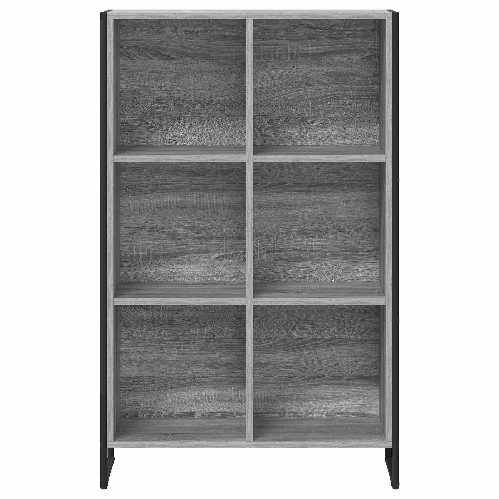 Bücherregal Graues Sonoma 99,5 x 30 x 108,5 cm Holzwerkstoff