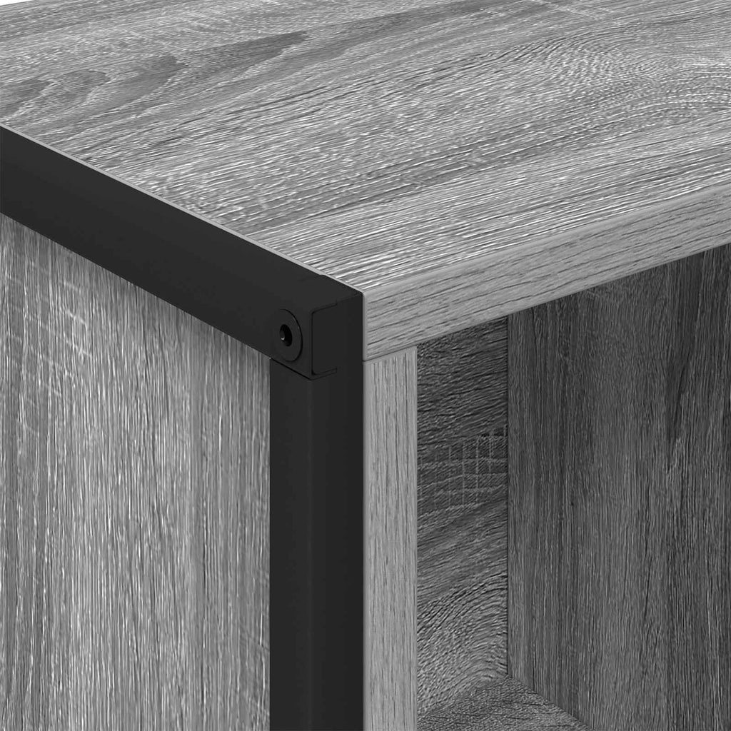 Bücherregal Graues Sonoma 68 x 30 x 108.5 cm Holzwerkstoff
