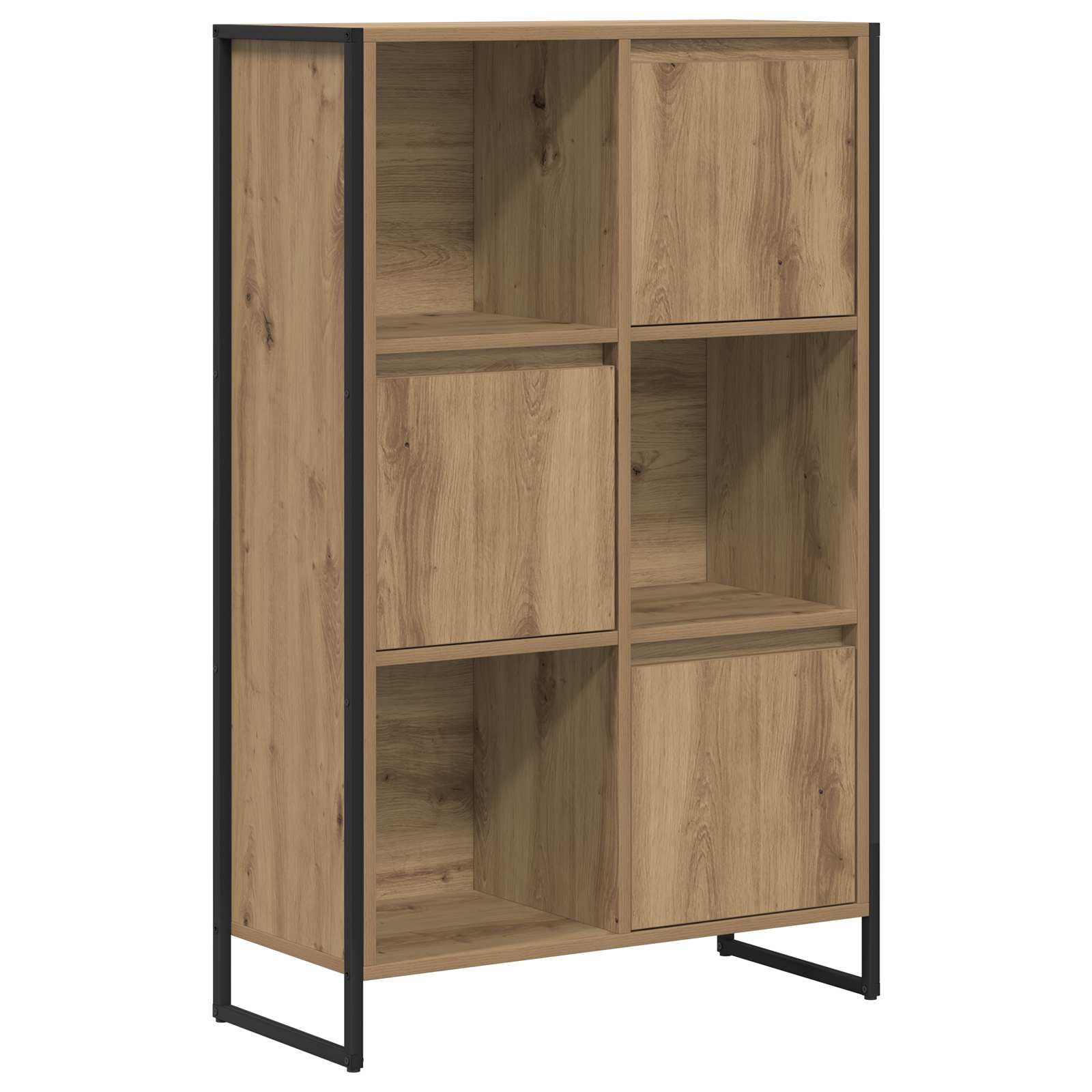 Bücherregal Kunsthandwerk Eiche 68 x 30 x 108.5 cm