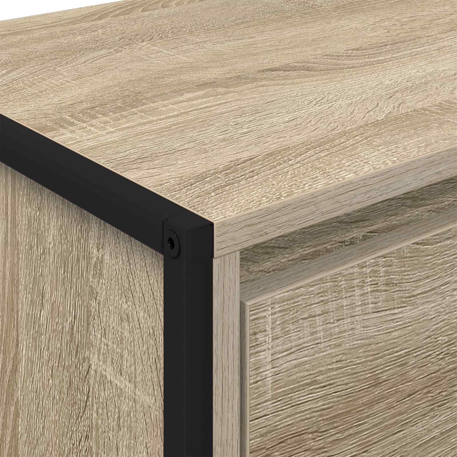 Sideboard mit Schubladen Sonoma 42 x 36 x 75,5 cm Holzwerkstoff