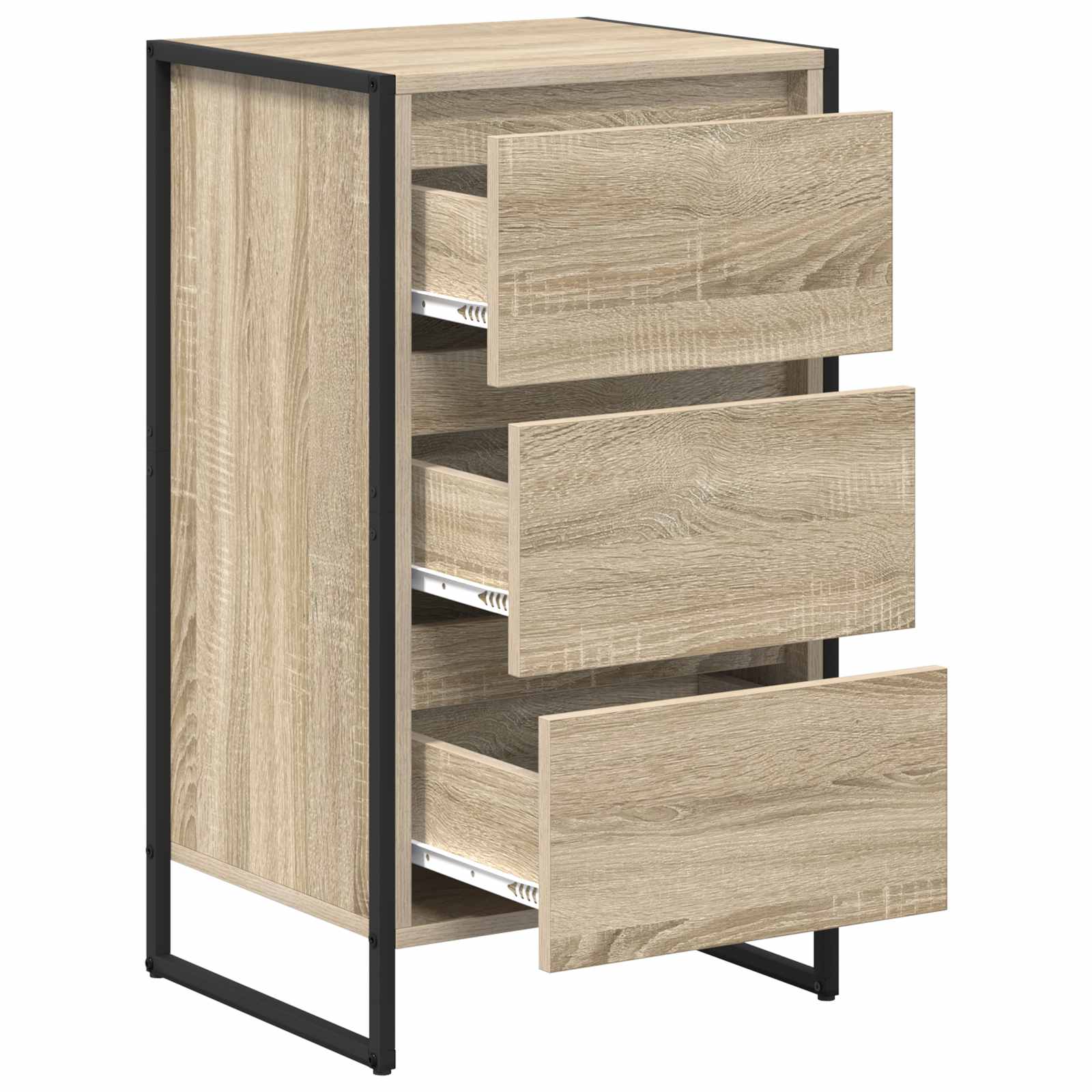 Sideboard mit Schubladen Sonoma 42 x 36 x 75,5 cm Holzwerkstoff