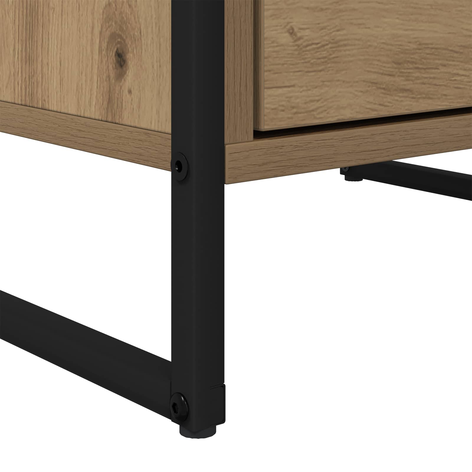 Sideboard Kunsthandwerk Eiche 42 x 36 x 75,5 cm Holzwerkstoff