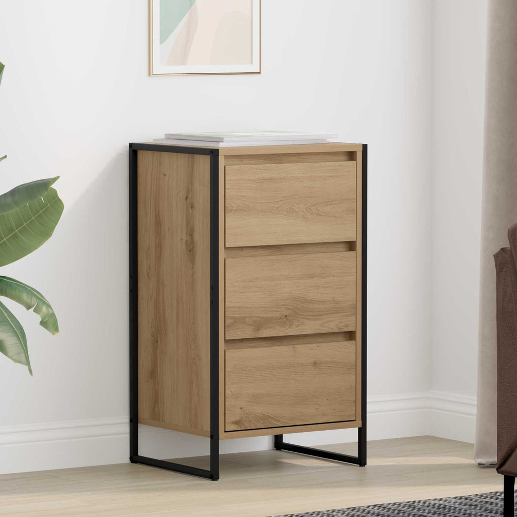 Sideboard Kunsthandwerk Eiche 42 x 36 x 75,5 cm Holzwerkstoff