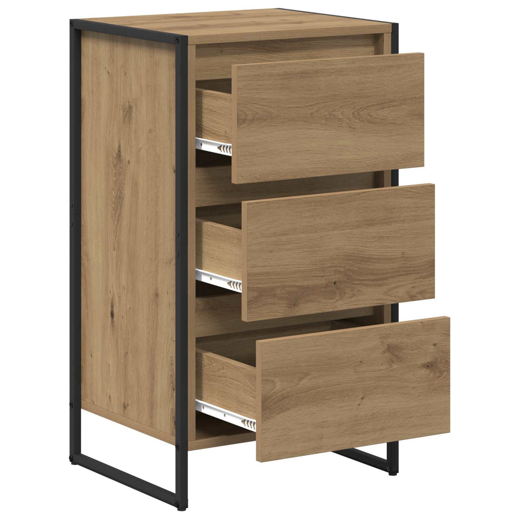 Sideboard Kunsthandwerk Eiche 42 x 36 x 75,5 cm Holzwerkstoff