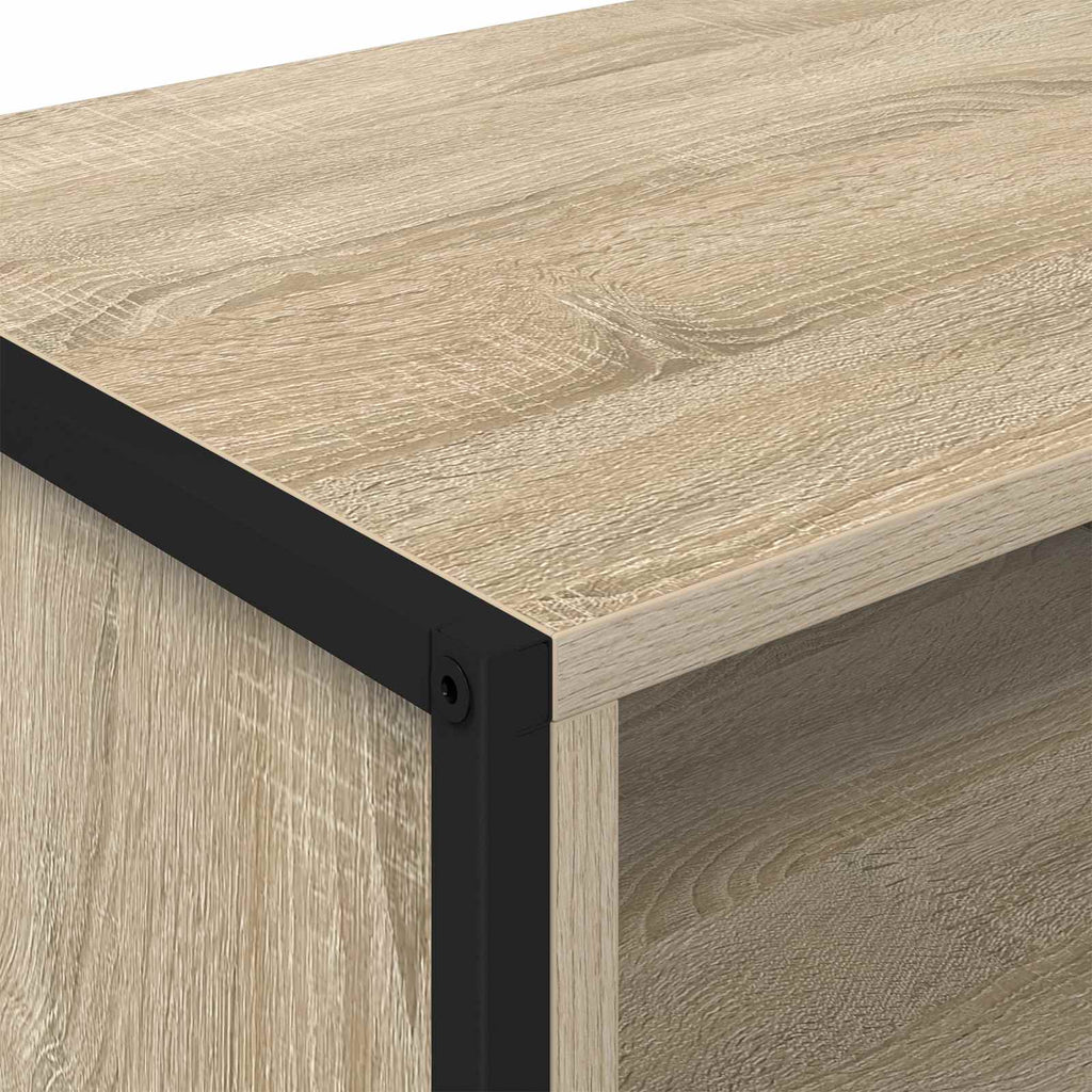 TV-Schränk Sonoma 100 x 36,5 x 30,5 cm Holzwerkstoff