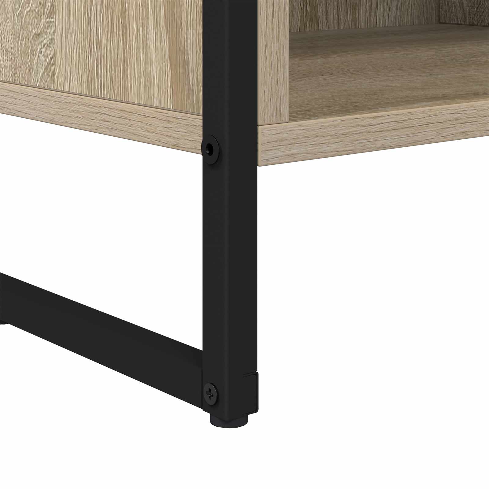 TV-Schränk Sonoma 100 x 36,5 x 30,5 cm Holzwerkstoff