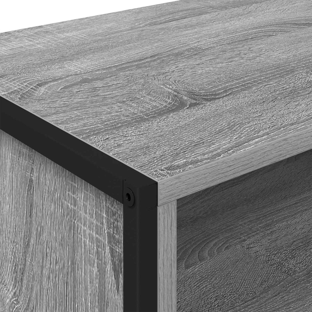 TV-Schränk Graues Sonoma 100 x 36,5 x 30,5 cm Holzwerkstoff
