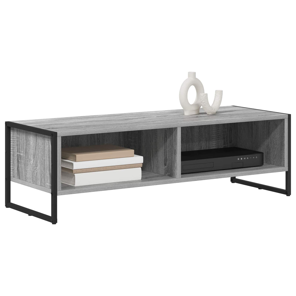 TV-Schränk Graues Sonoma 100 x 36,5 x 30,5 cm Holzwerkstoff