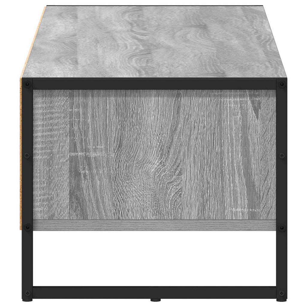 TV-Schränk Graues Sonoma 100 x 36,5 x 30,5 cm Holzwerkstoff