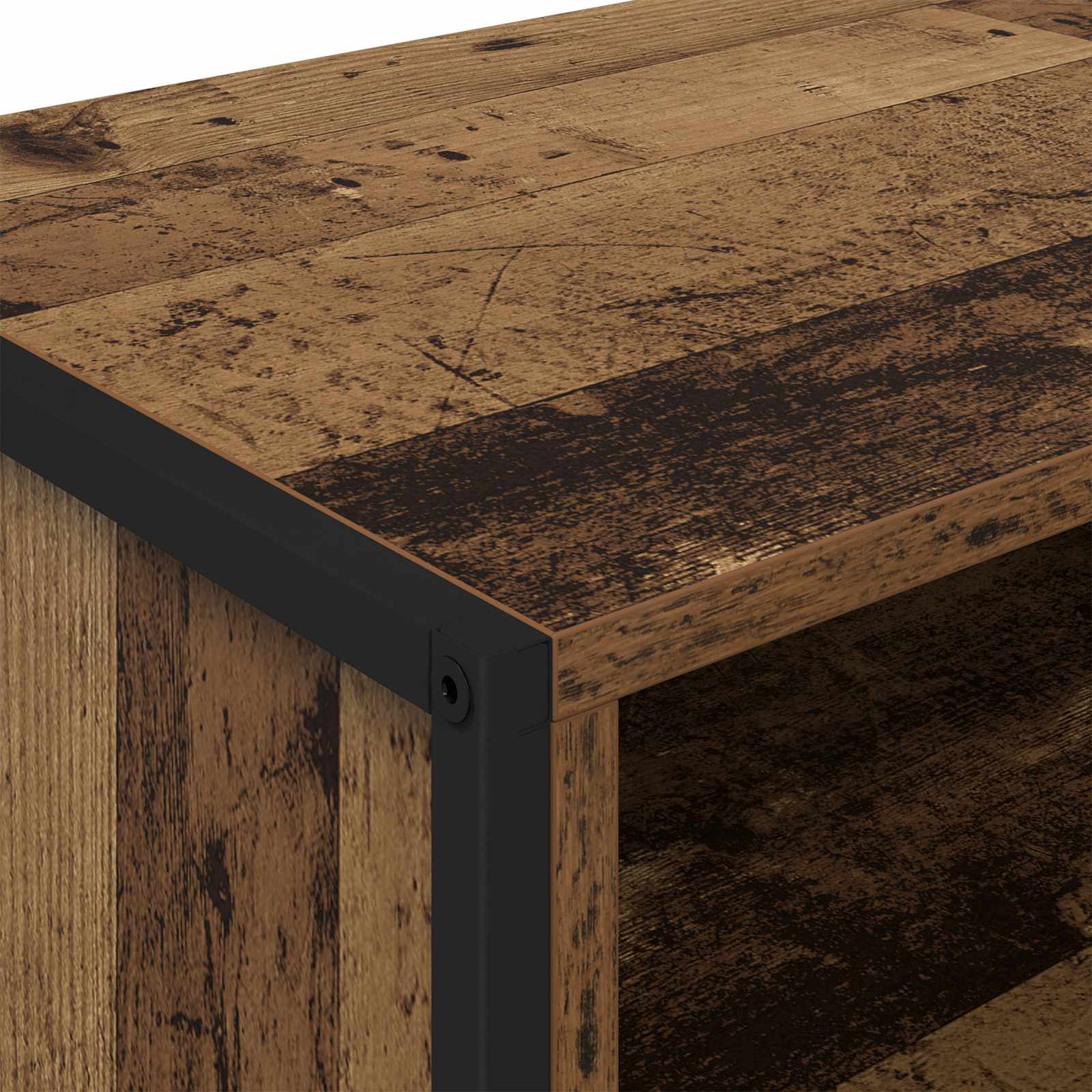TV-Schränk Altholz 100 x 36,5 x 30,5 cm Holzwerkstoff