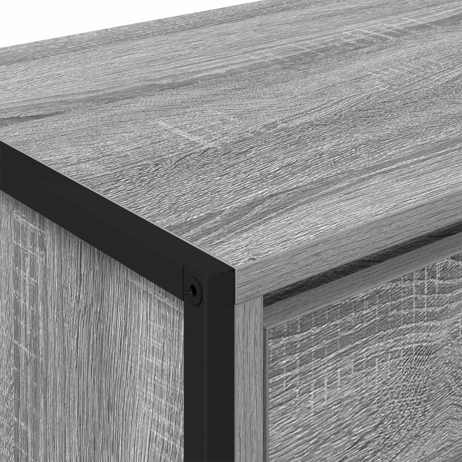 TV-Schränk Graues Sonoma 100 x 36 x 49,5 cm Holzwerkstoff