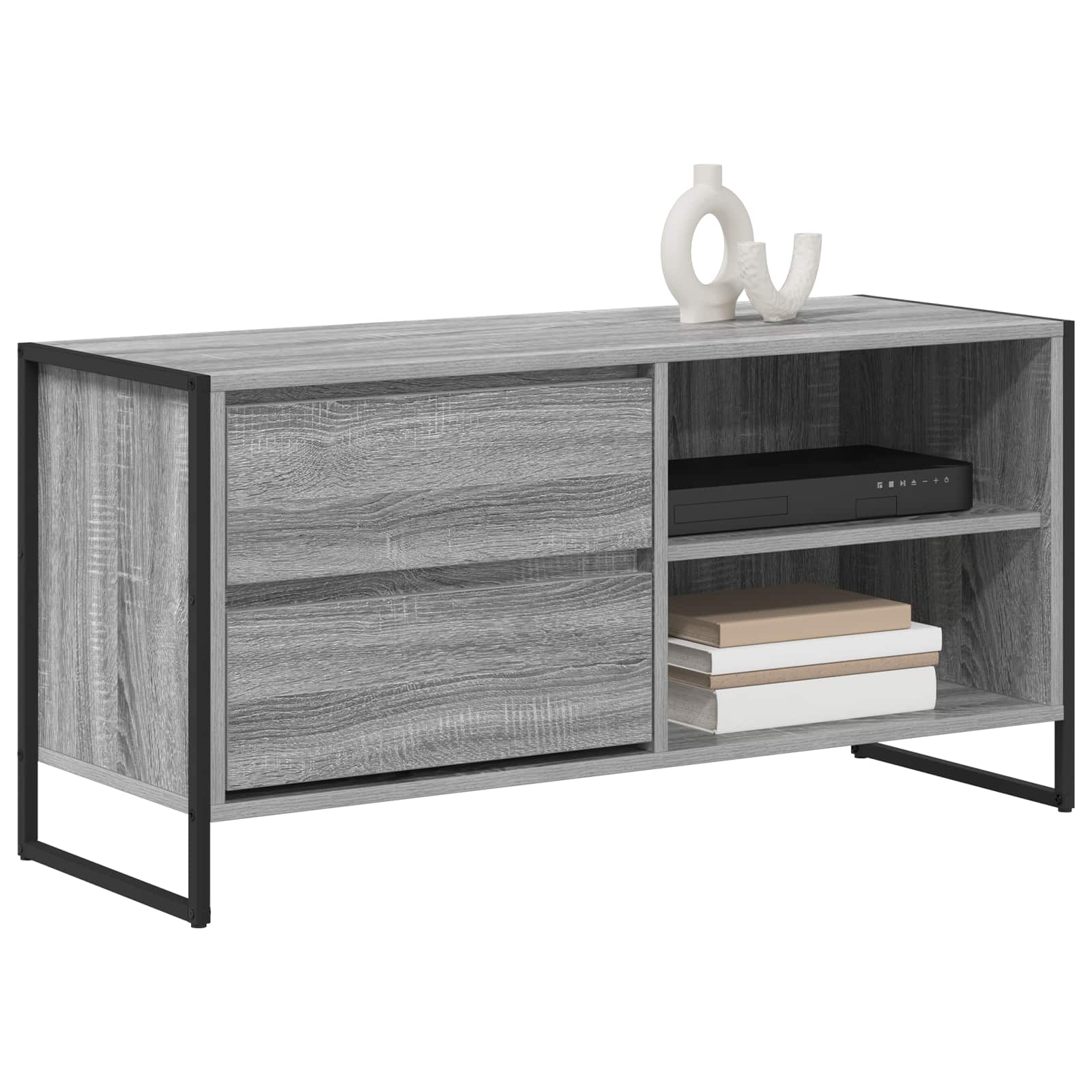 TV-Schränk Graues Sonoma 100 x 36 x 49,5 cm Holzwerkstoff