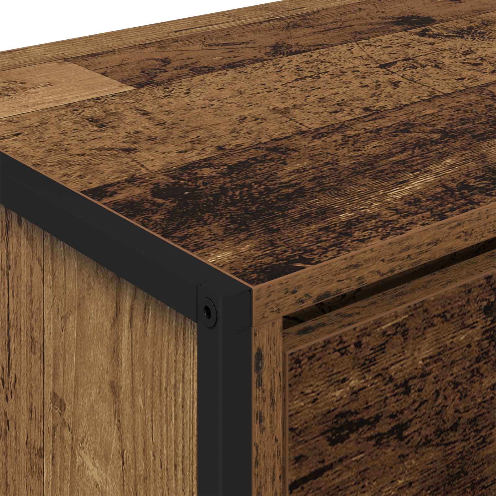 TV-Schränk Altholz 100 x 36 x 49,5 cm Holzwerkstoff