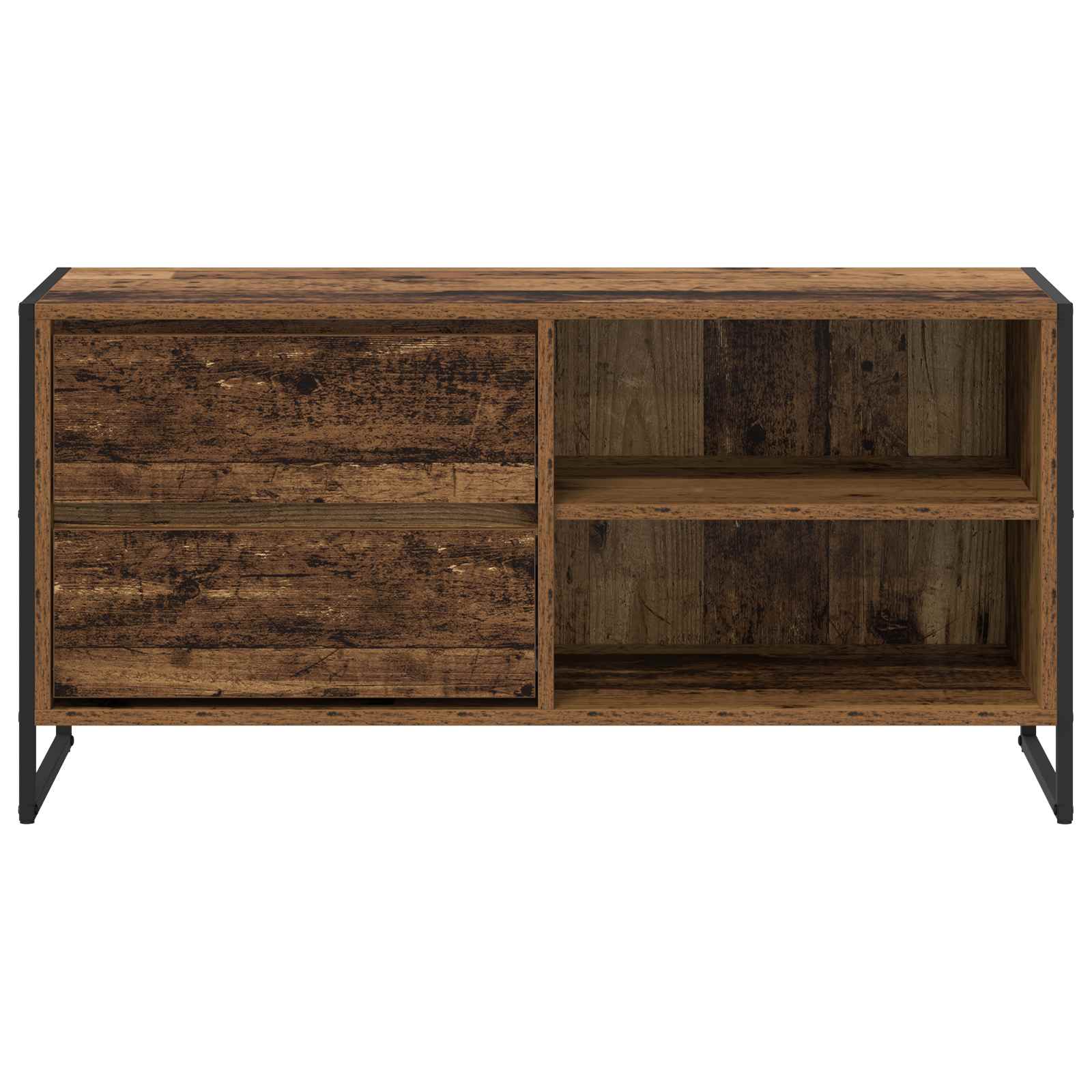 TV-Schränk Altholz 100 x 36 x 49,5 cm Holzwerkstoff