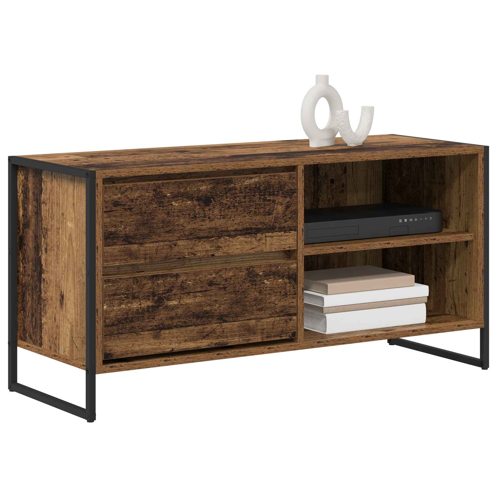 TV-Schränk Altholz 100 x 36 x 49,5 cm Holzwerkstoff