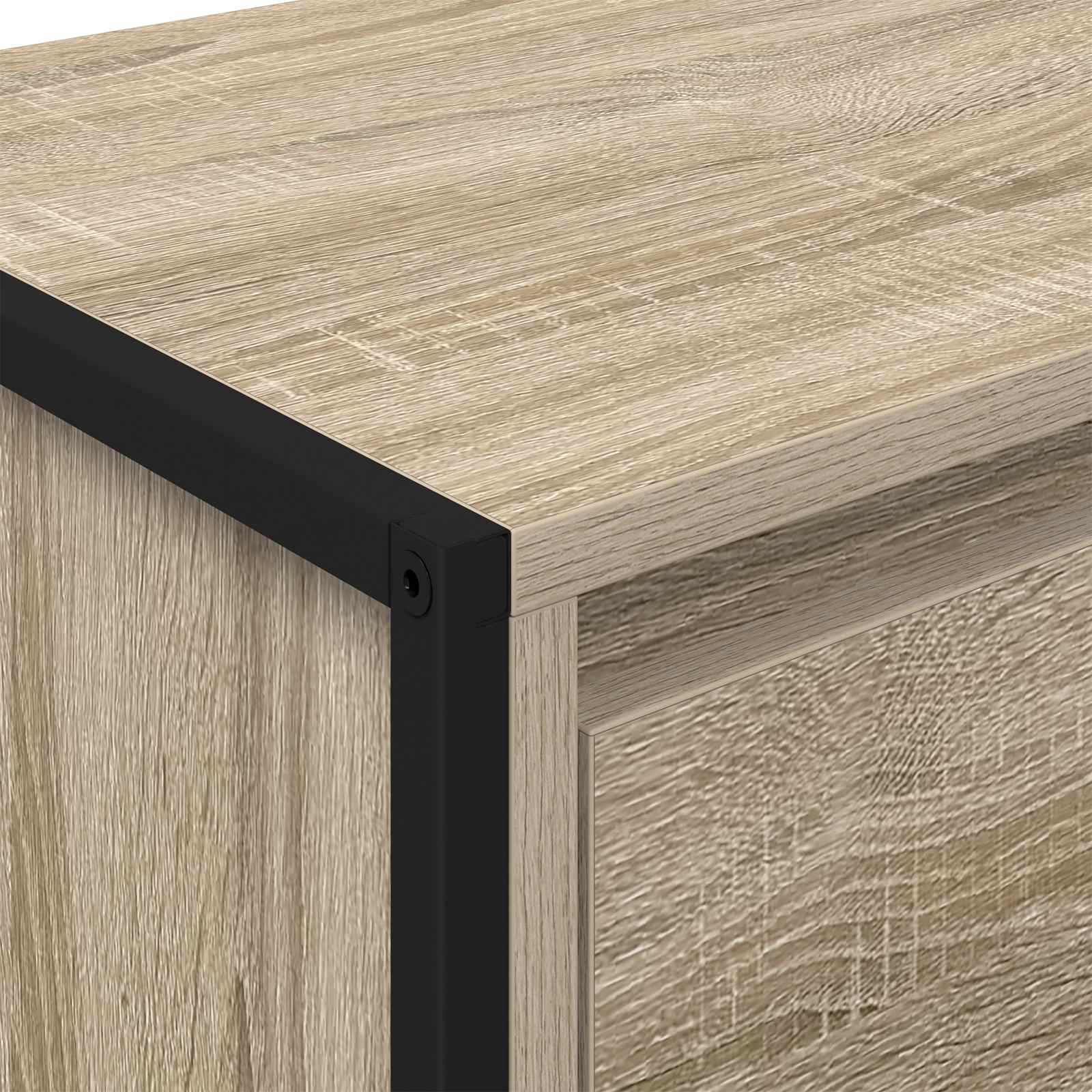 Sideboard mit Schubladen Sonoma 43 x 36 x 75,5 cm Holzwerkstoff
