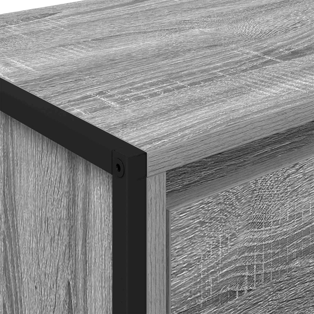 Sideboard Graues Sonoma 43 x 36 x 75,5 cm Holzwerkstoff