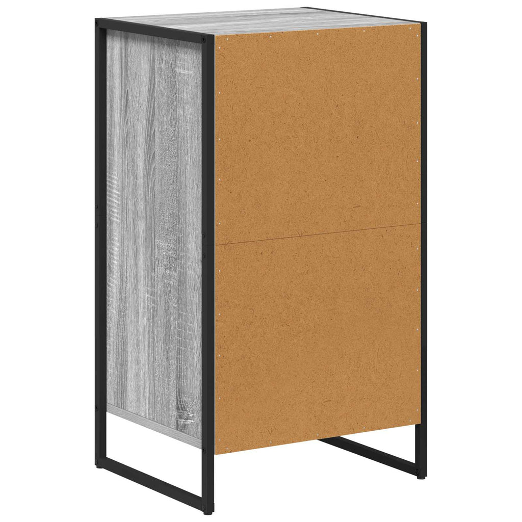 Sideboard Graues Sonoma 43 x 36 x 75,5 cm Holzwerkstoff