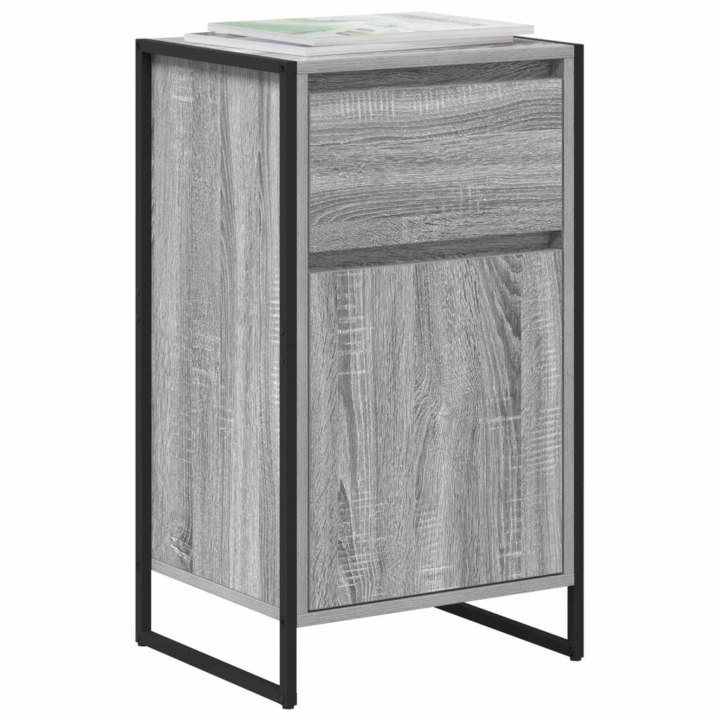 Sideboard Graues Sonoma 43 x 36 x 75,5 cm Holzwerkstoff