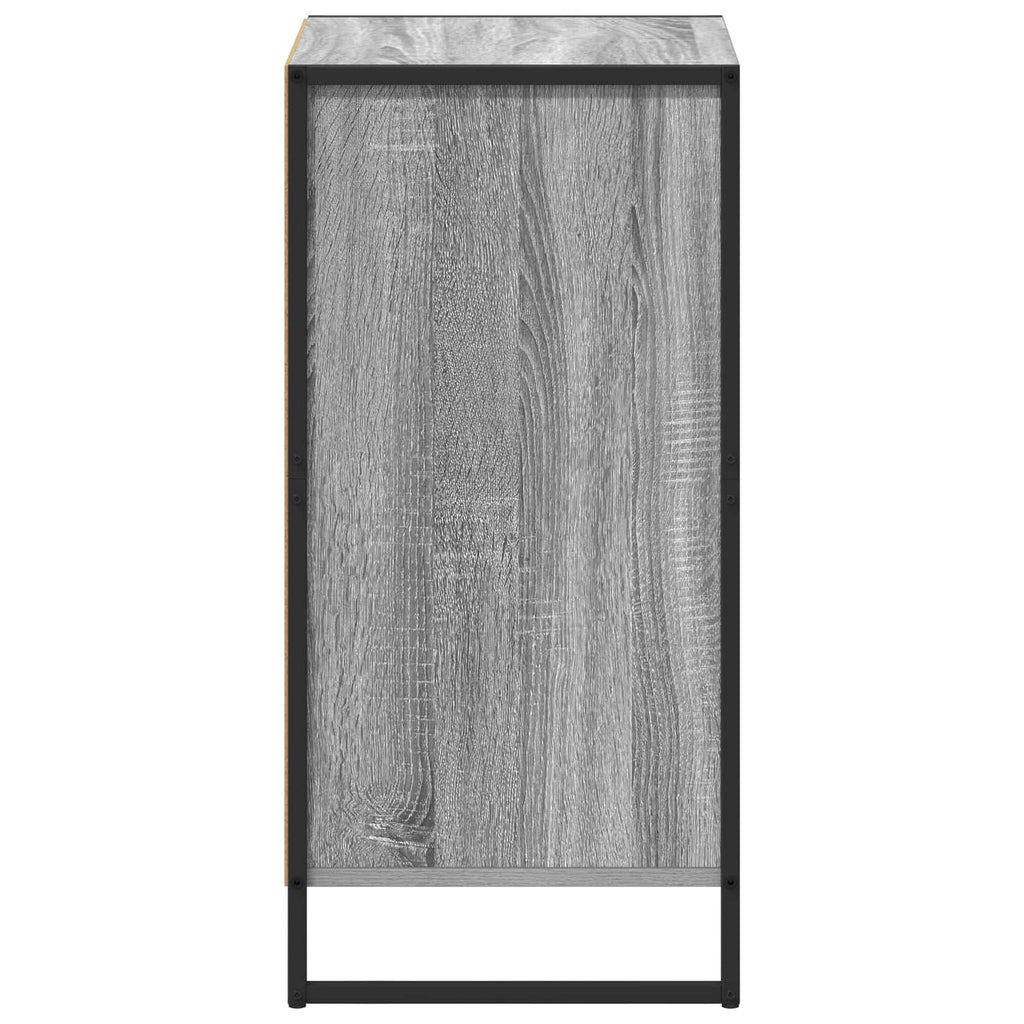 Sideboard Graues Sonoma 43 x 36 x 75,5 cm Holzwerkstoff