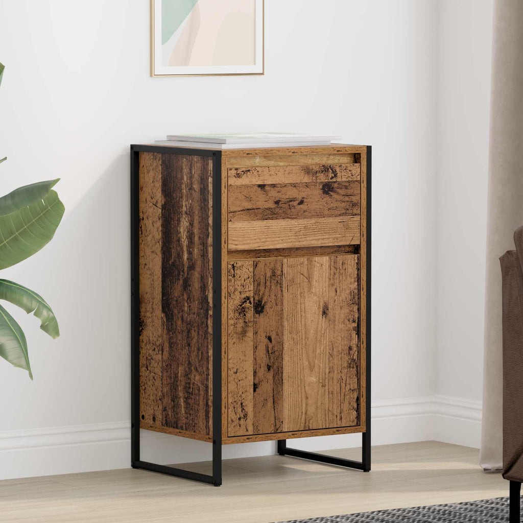 Sideboard Altholz 43 x 36 x 75,5 cm Holzwerkstoff
