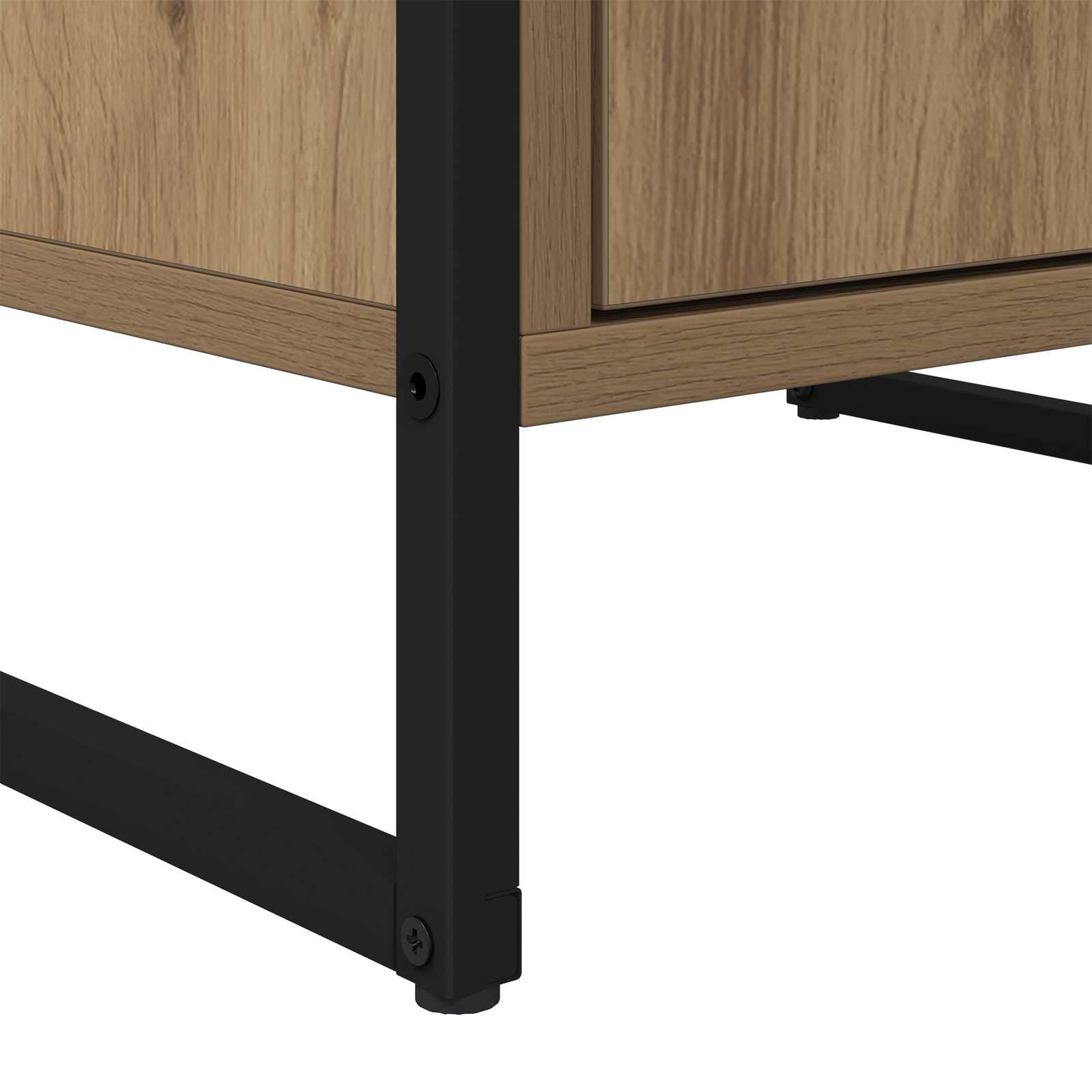 Sideboard Kunsthandwerk Eiche 43 x 36 x 75,5 cm Holzwerkstoff