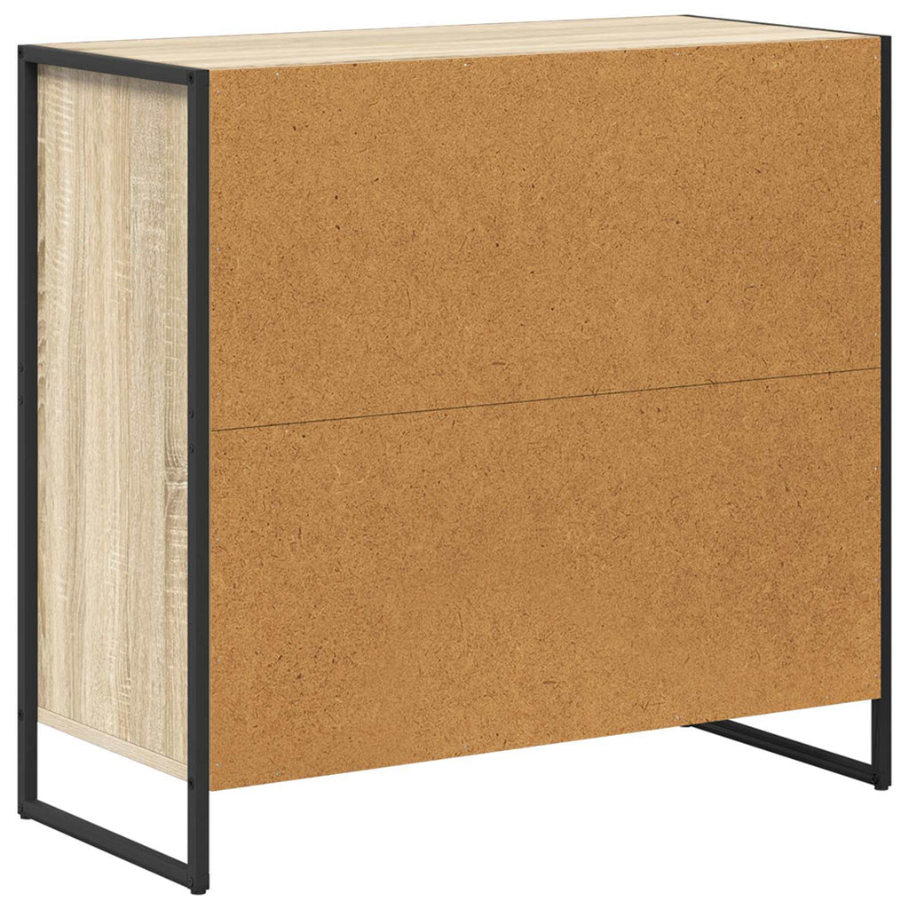 Sideboard mit Schubladen Sonoma 79 x 36 x 75.5 cm Holzwerkstoff
