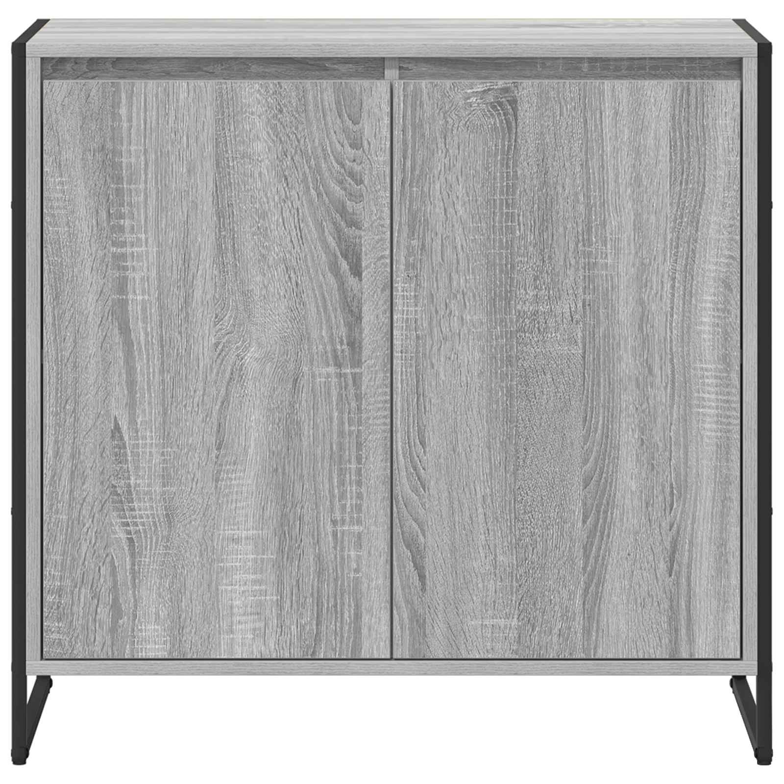 Seitenschrank Graues Sonoma 79 x 36 x 75 cm Holzwerkstoff