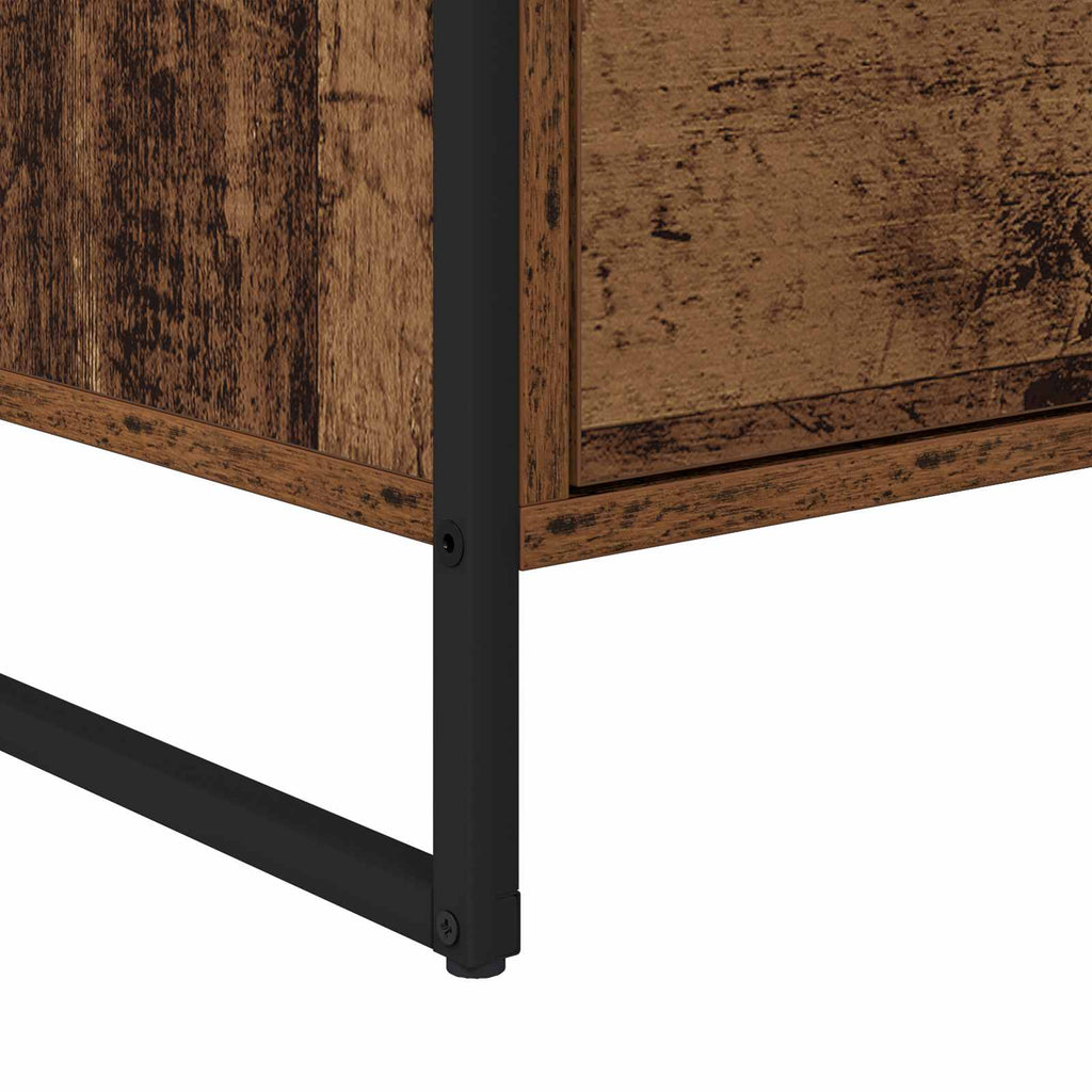 Seitenschrank Altholz 79 x 36 x 75 cm Holzwerkstoff