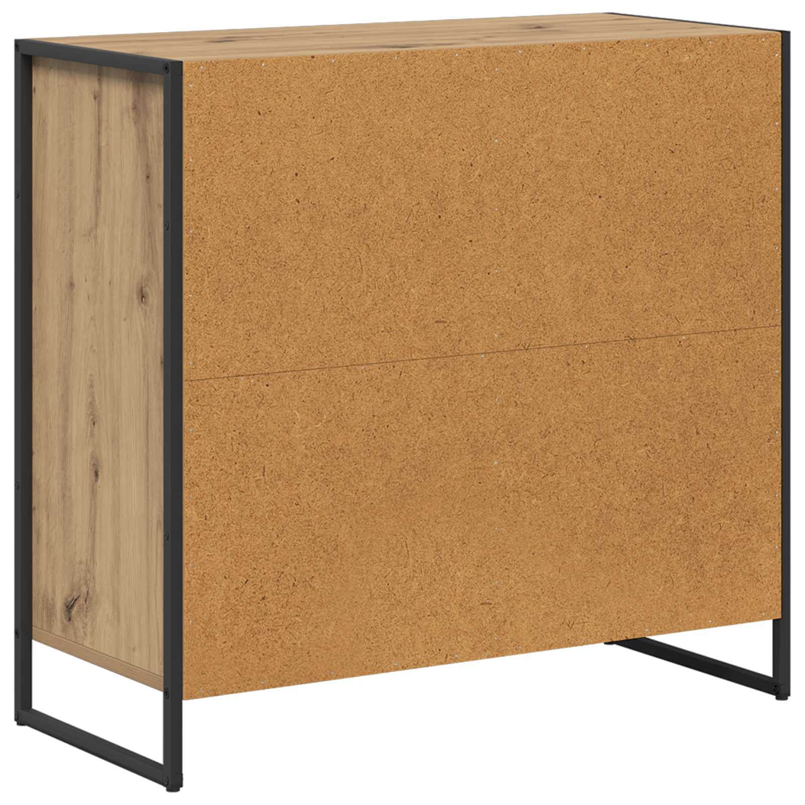 Seitenschrank Kunsthandwerk Eiche 79 x 36 x 75 cm Holzwerkstoff
