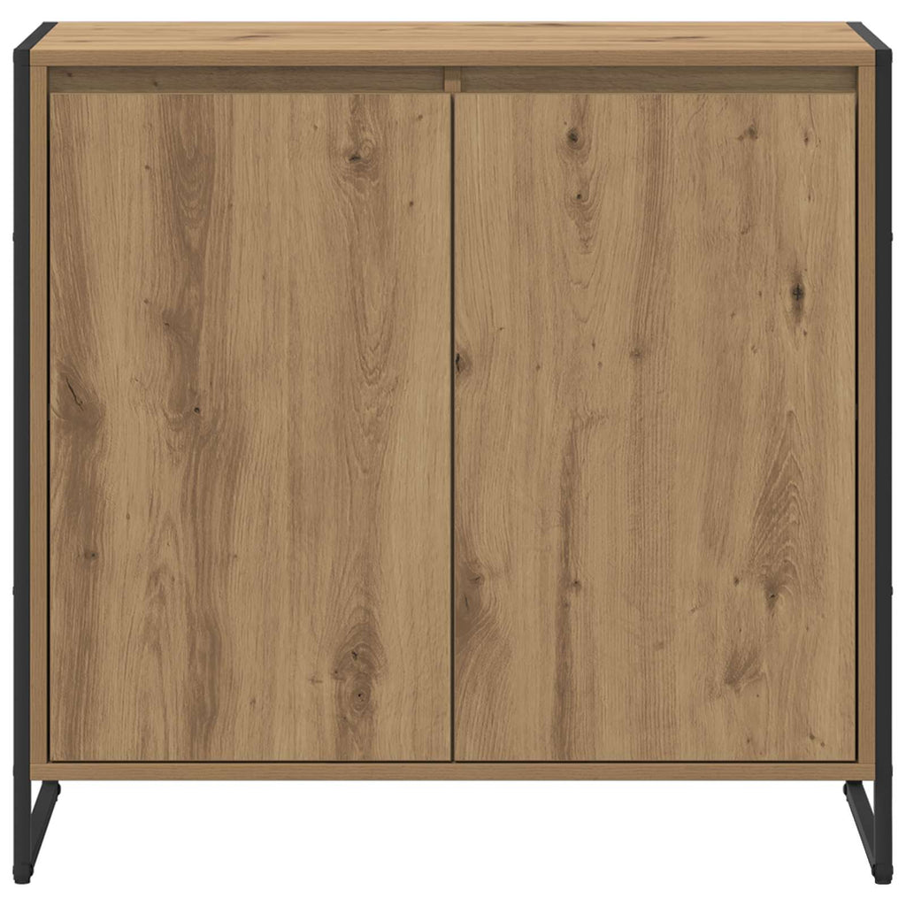 Seitenschrank Kunsthandwerk Eiche 79 x 36 x 75 cm Holzwerkstoff