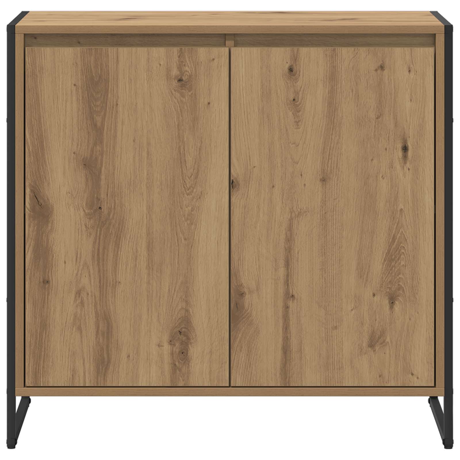 Seitenschrank Kunsthandwerk Eiche 79 x 36 x 75 cm Holzwerkstoff