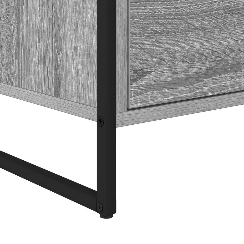 Seitenschrank Graues Sonoma 96,5 x 30 x 75 cm Holzwerkstoff