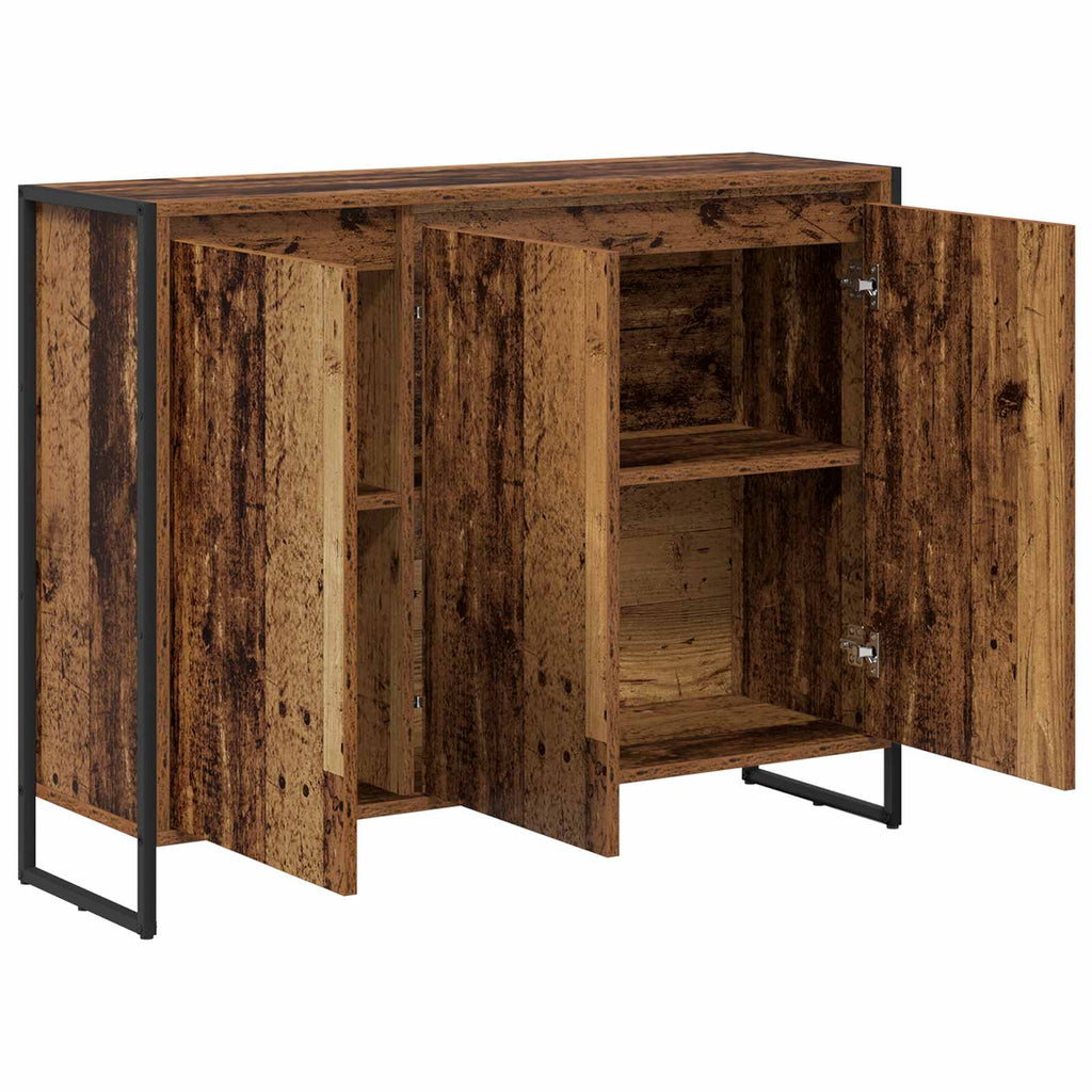 Seitenschrank Altholz 96,5 x 30 x 75 cm Holzwerkstoff