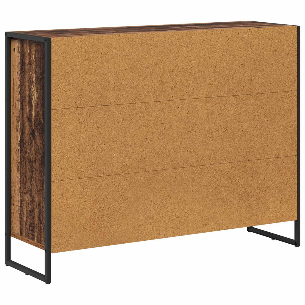 Seitenschrank Altholz 96,5 x 30 x 75 cm Holzwerkstoff