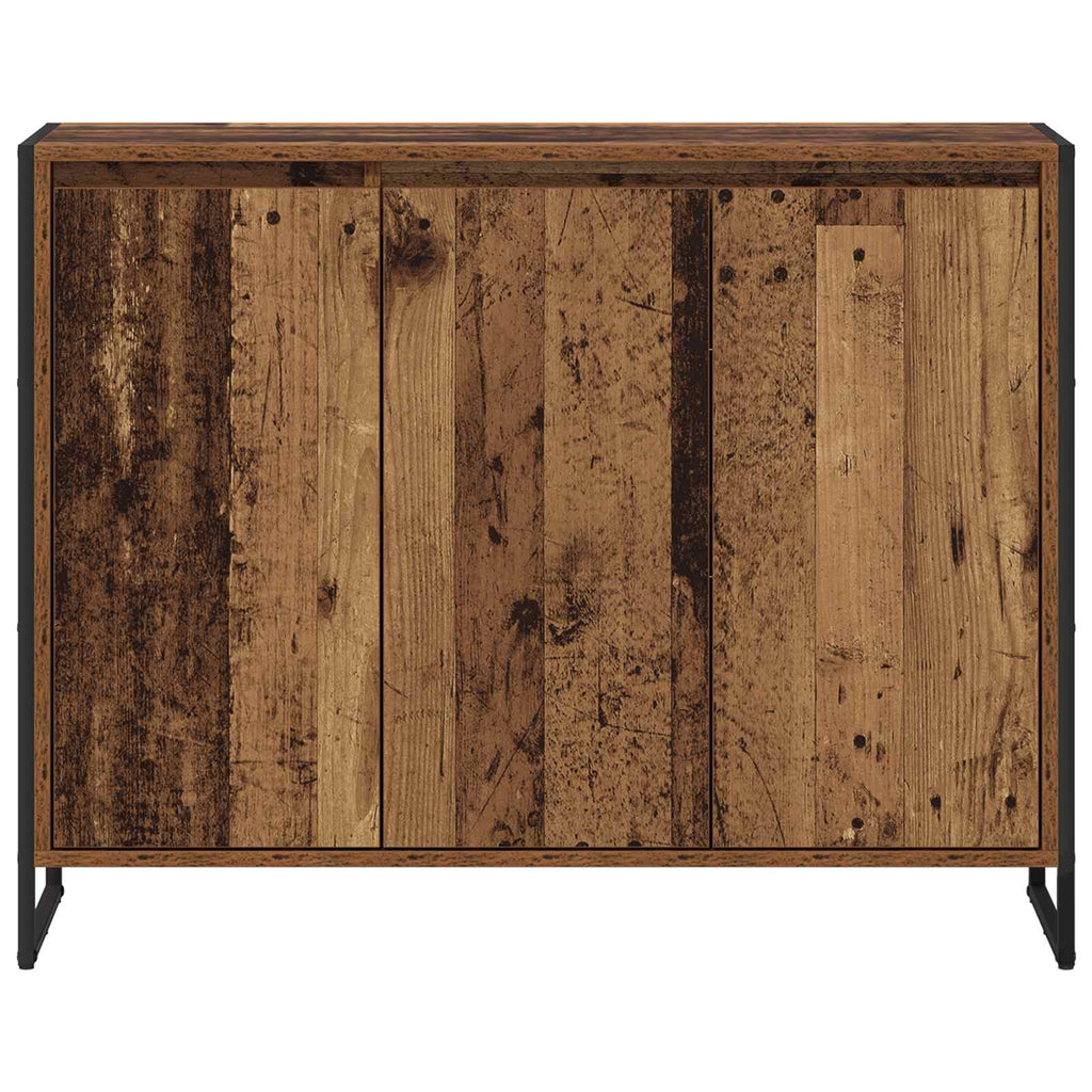 Seitenschrank Altholz 96,5 x 30 x 75 cm Holzwerkstoff