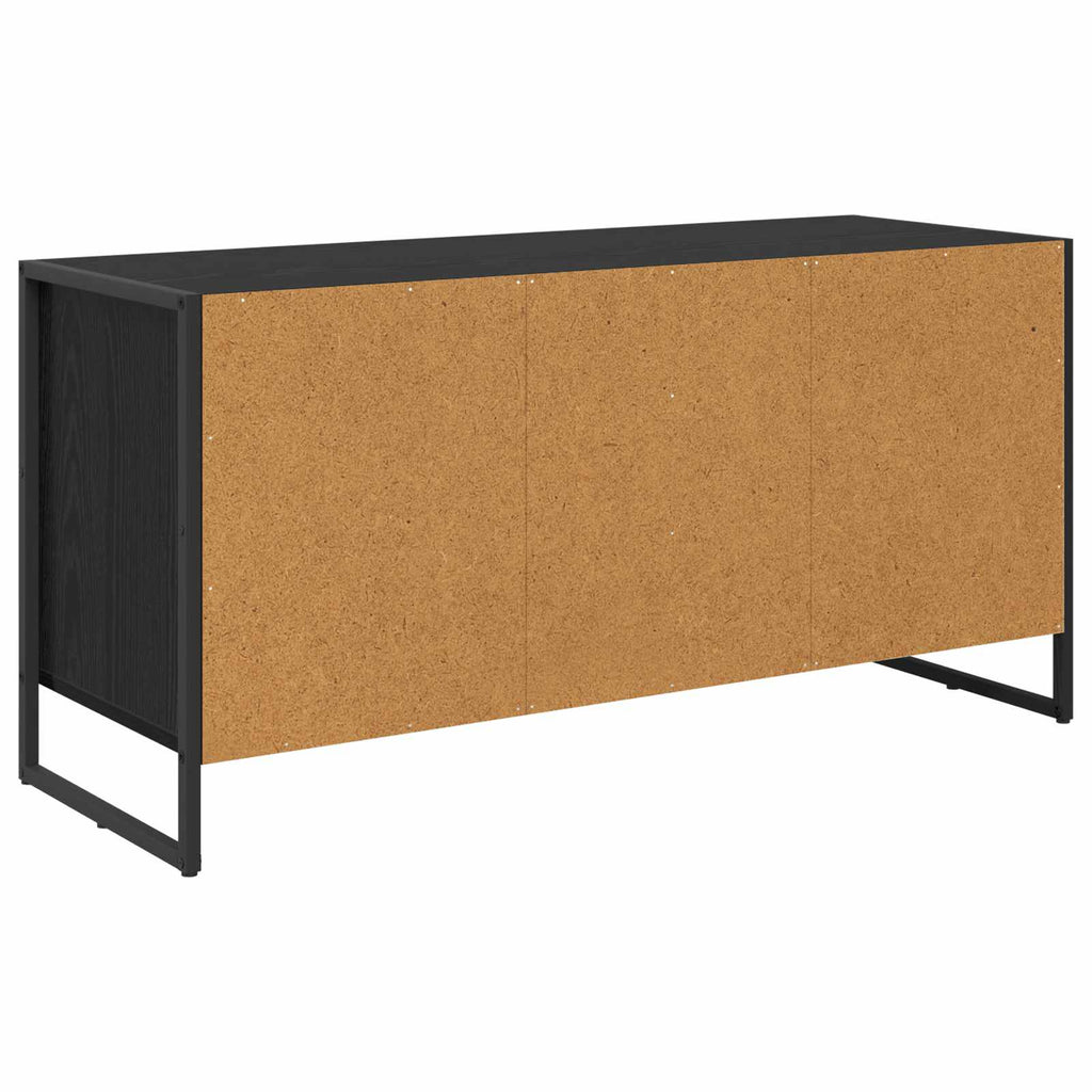 TV-Schränk Schwarz Eichen-Optik 100 x 36 x 49.5 cm