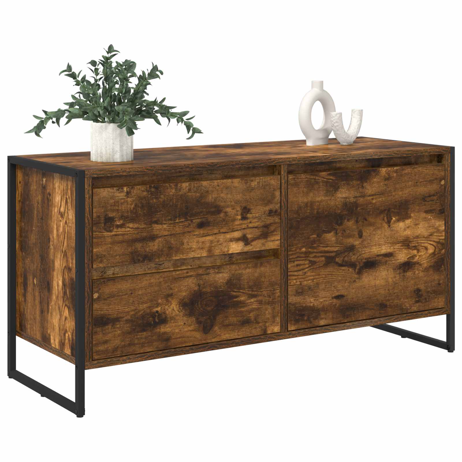 TV-Schränk Raucharbe 100 x 36 x 49.5 cm Holzwerkstoff