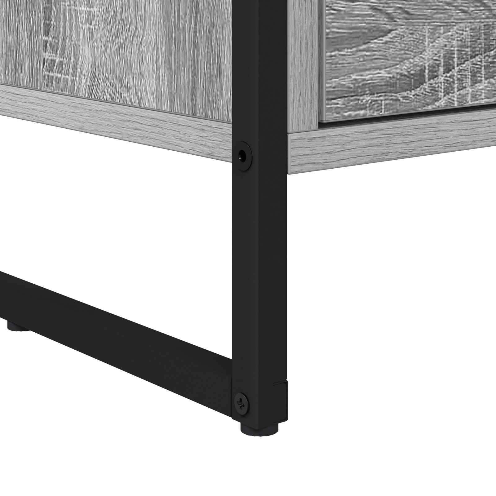 TV-Schränk Graues Sonoma 100 x 36 x 49.5 cm Holzwerkstoff