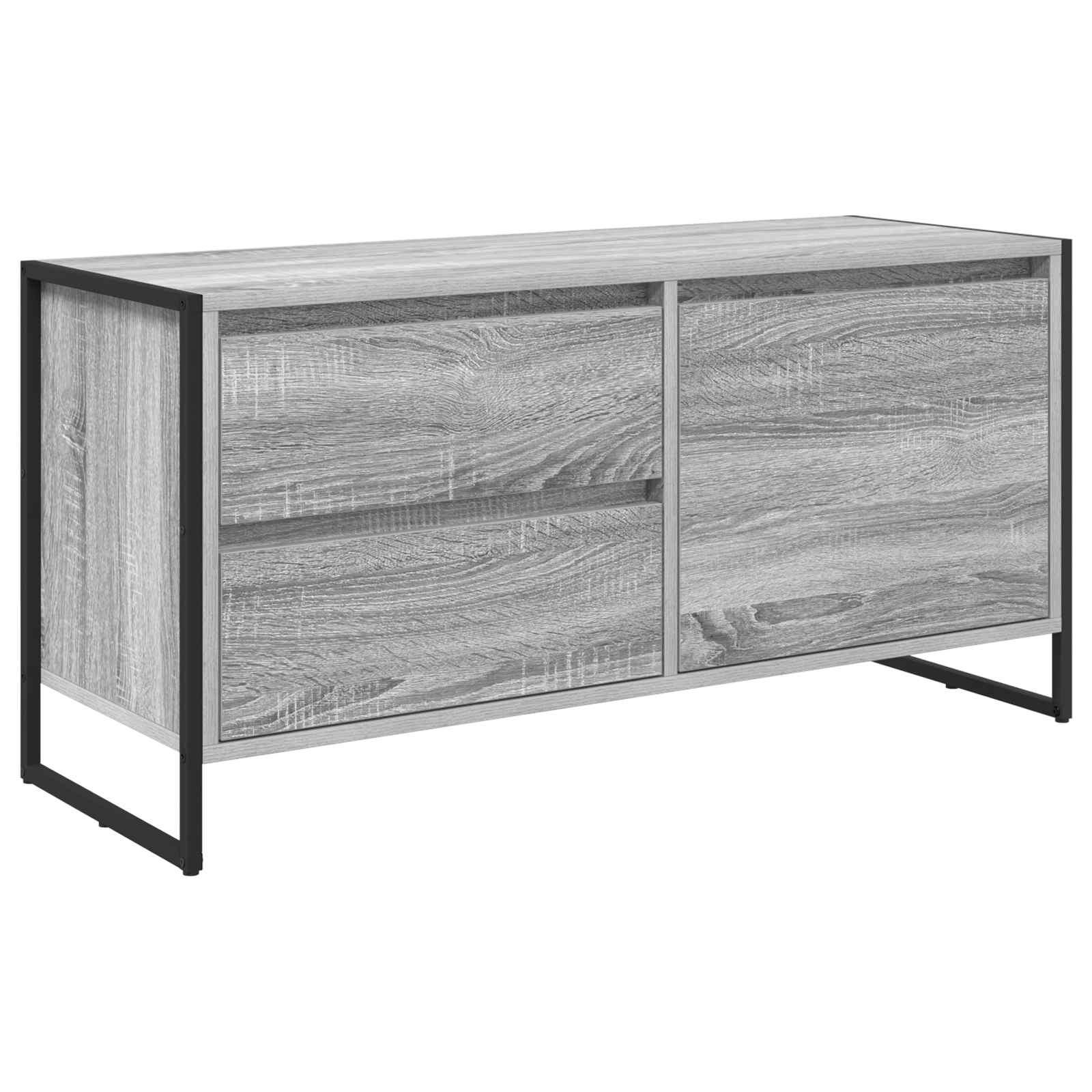 TV-Schränk Graues Sonoma 100 x 36 x 49.5 cm Holzwerkstoff