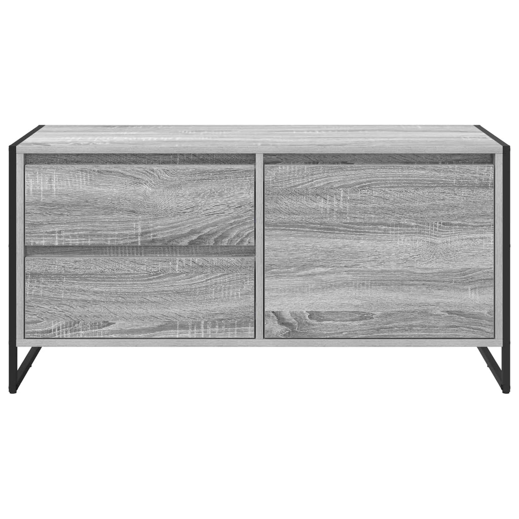 TV-Schränk Graues Sonoma 100 x 36 x 49.5 cm Holzwerkstoff