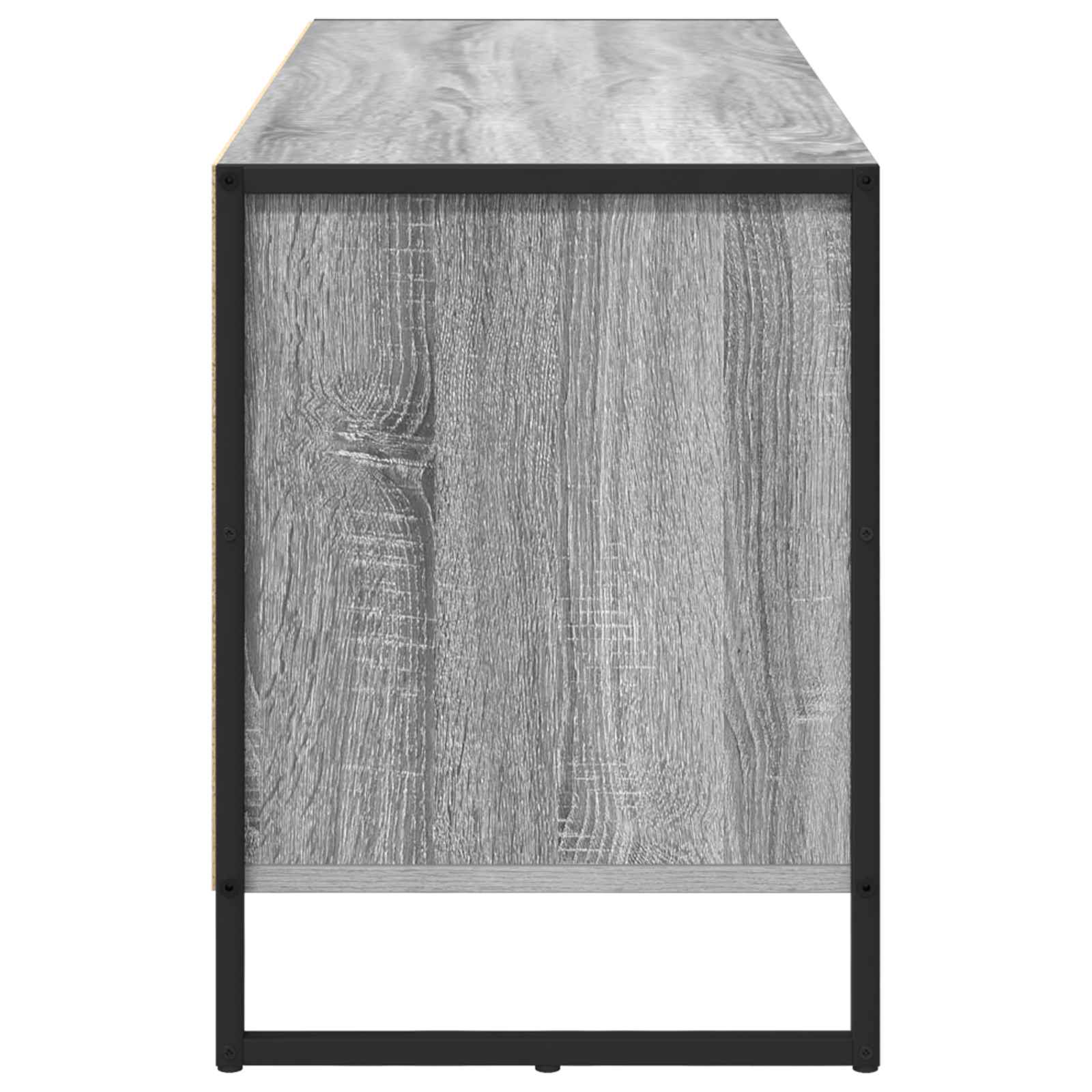 TV-Schränk Graues Sonoma 100 x 36 x 49.5 cm Holzwerkstoff