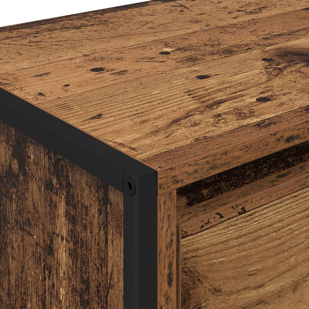 TV-Schränk Altholz 100 x 36 x 49.5 cm Holzwerkstoff