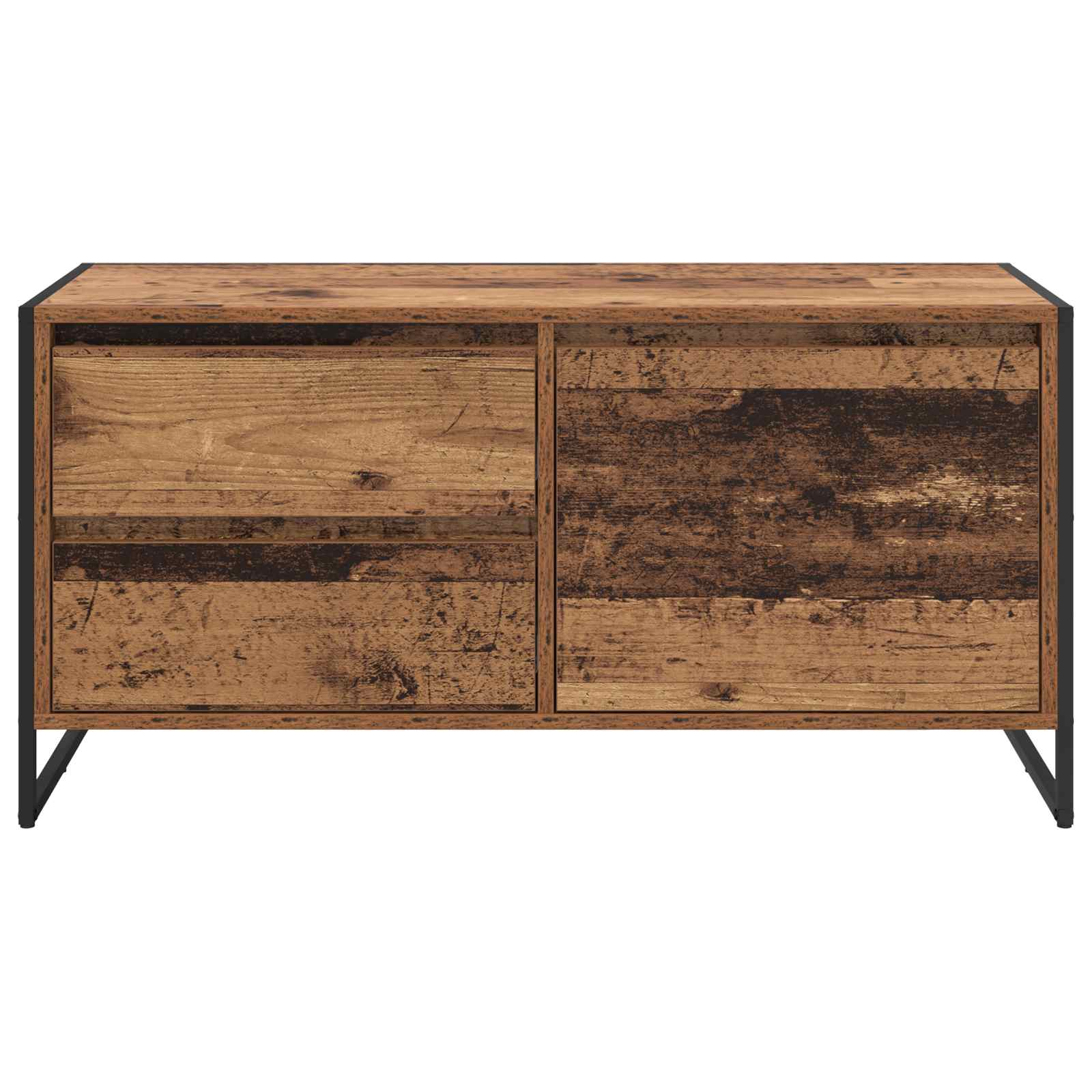 TV-Schränk Altholz 100 x 36 x 49.5 cm Holzwerkstoff