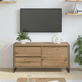TV-Schränk Kunsthandwerk Eiche 100 x 36 x 49.5 cm Holzwerkstoff