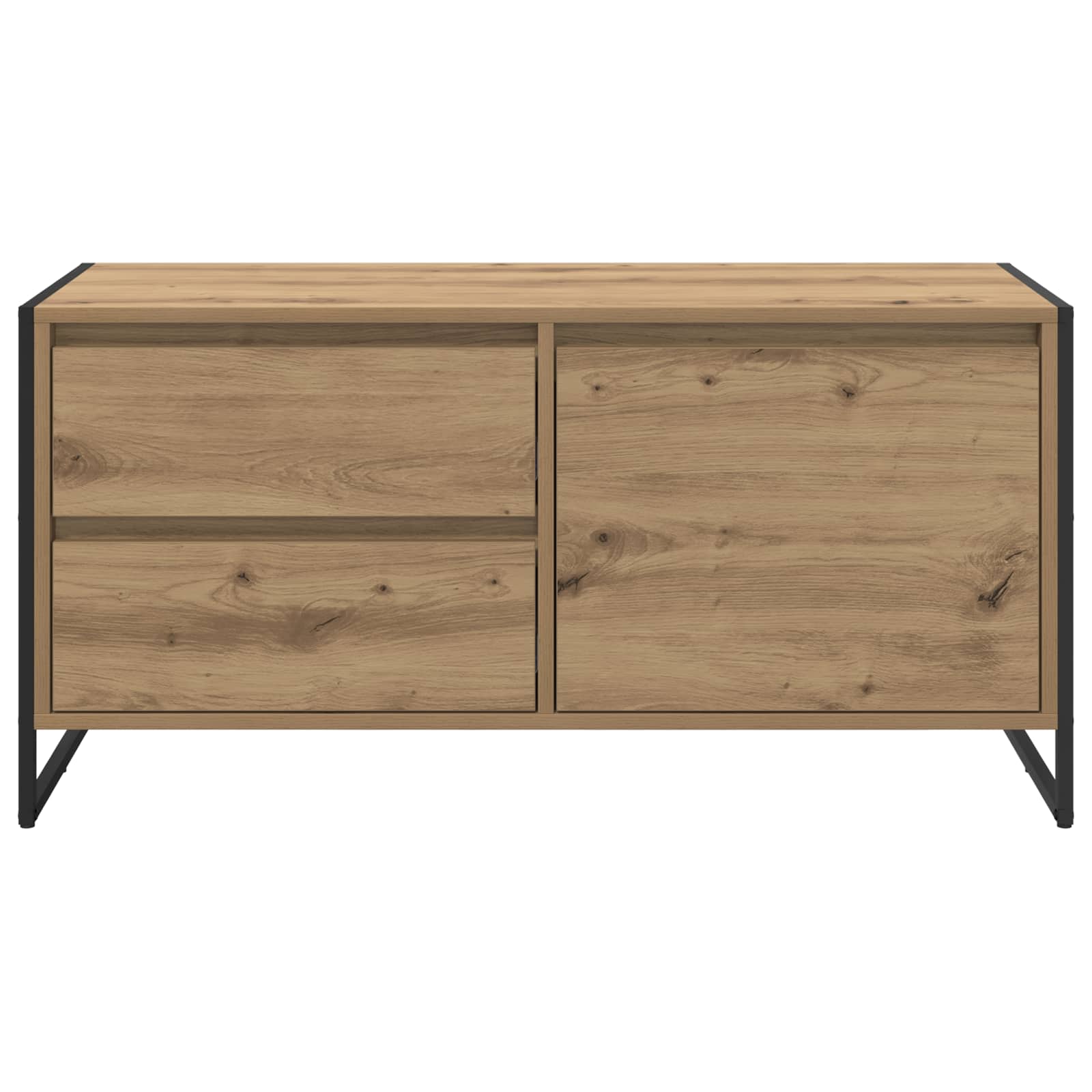 TV-Schränk Kunsthandwerk Eiche 100 x 36 x 49.5 cm Holzwerkstoff