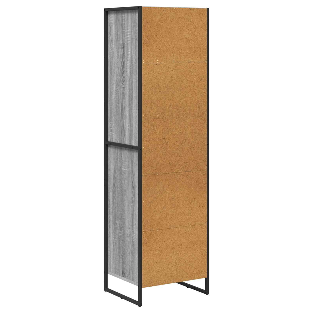 Bücherregal Graues Sonoma 43 x 36 x 150,5 cm Holzwerkstoff