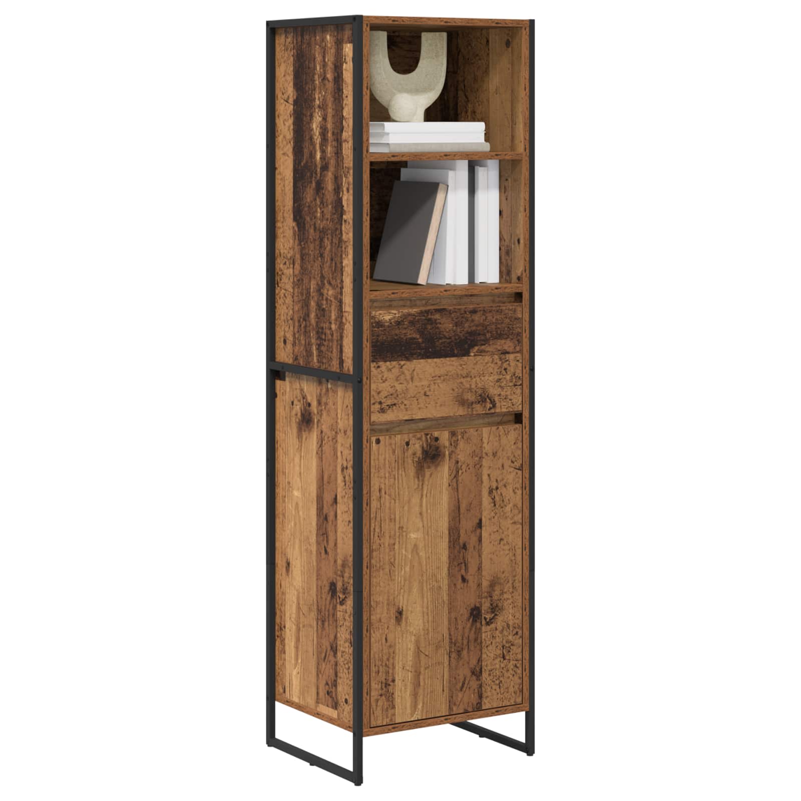Bücherregal Altholz 43 x 36 x 150,5 cm Holzwerkstoff