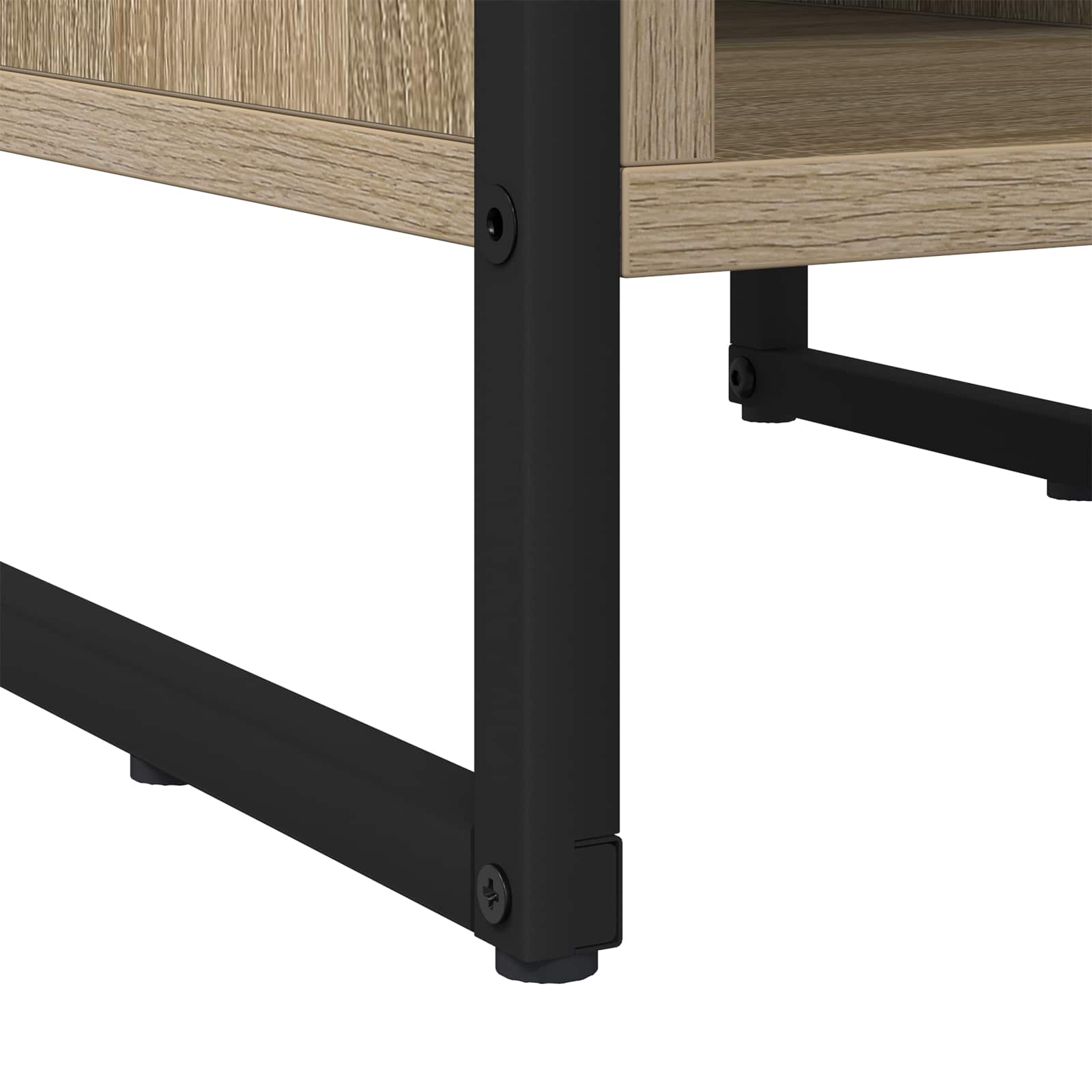 Nachttisch 2 pcs Sonoma 39,5 x 30 x 50 cm Holzwerkstoff